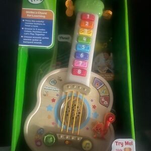 Learning Toy Guitar with Lights and Sounds
